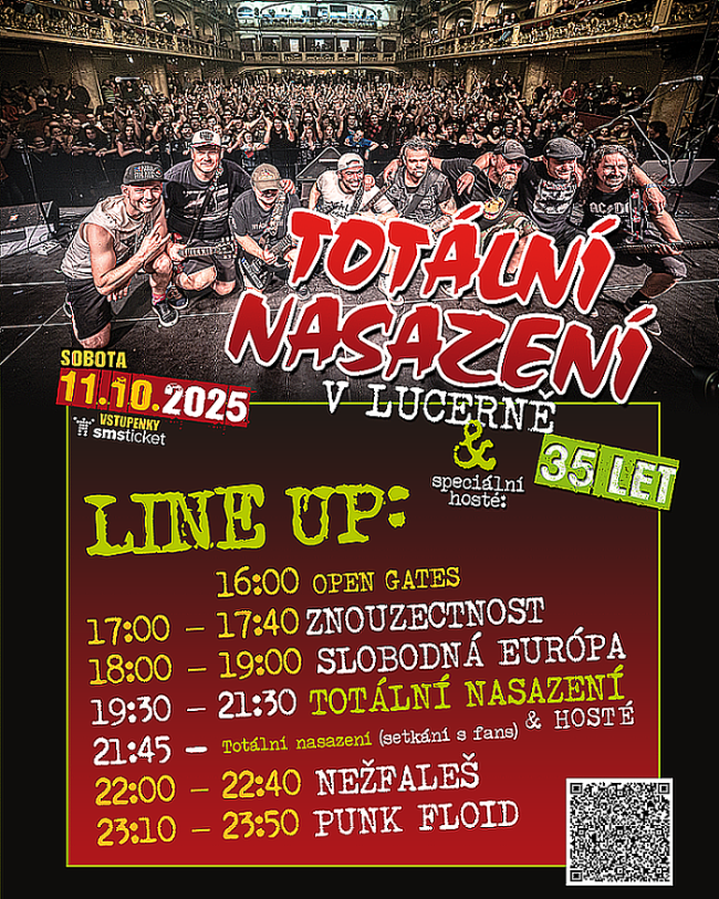 TN Lucerna lineup 2025